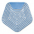 Anti-Splash Urinal Screen, Clean Cotton Scent, Blue, 0.11 oz, 10/Box (1004)