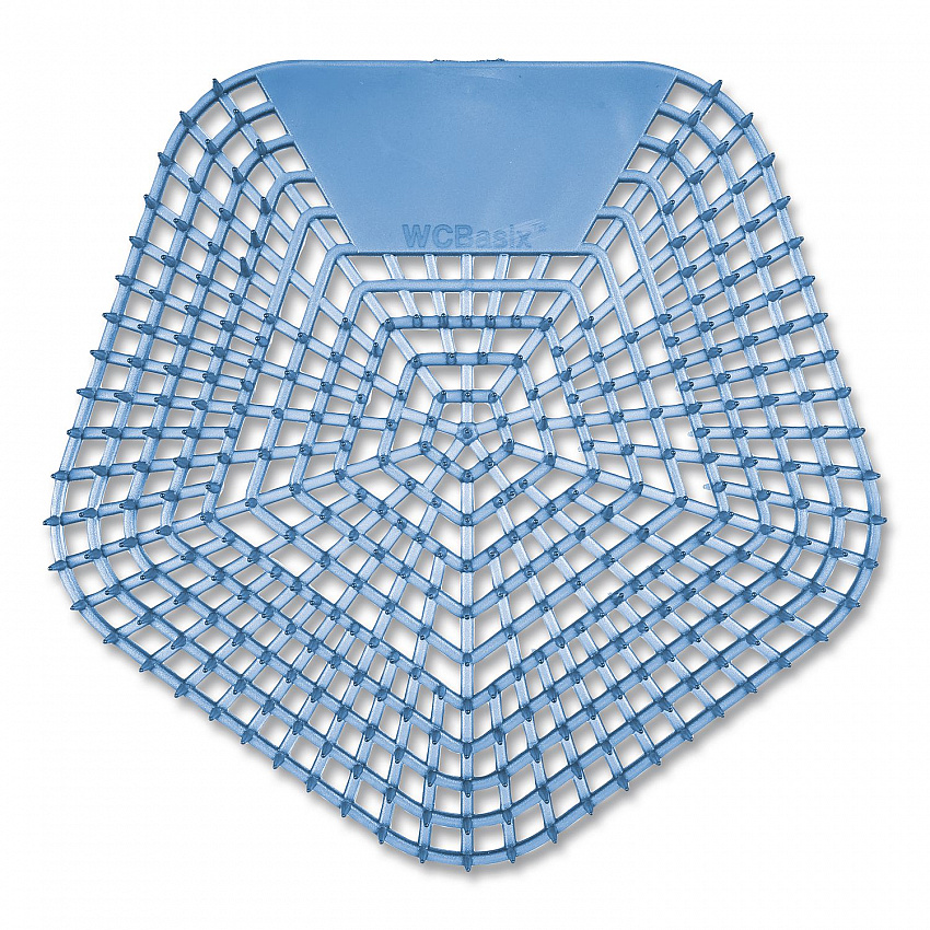 Anti-Splash Urinal Screen, Clean Cotton Scent, Blue, 0.11 oz, 10/Box (1004)