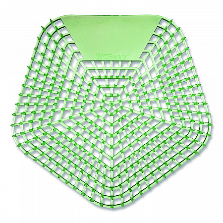 Anti-Splash Urinal Screen, Cucumber Twist Scent, Green, 0.11 oz, 10/Box (1005)