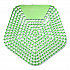 Anti-Splash Urinal Screen, Cucumber Twist Scent, Green, 0.11 oz, 10/Box (1005)