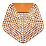 Anti-Splash Urinal Screen, Mango Mist Scent, Orange, 0.11 oz, 10/Box (1006)