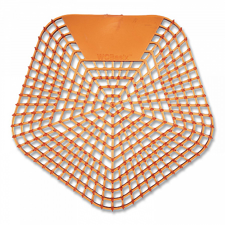 Anti-Splash Urinal Screen, Mango Mist Scent, Orange, 0.11 oz, 10/Box (1006)