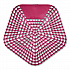 Anti-Splash Urinal Screen, Apple Cinnamon Scent, Red, 0.11 oz, 10/Box (1007)