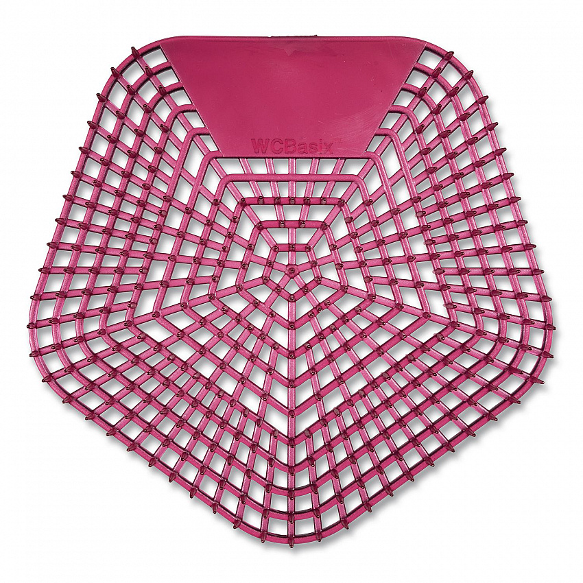Anti-Splash Urinal Screen, Apple Cinnamon Scent, Red, 0.11 oz, 10/Box (1007)