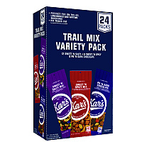 Trail Mix Variety Pack, Assorted Flavors, 24 Packets/Box (KAR08362)