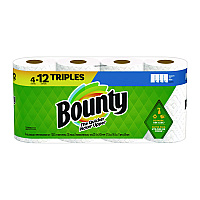 Select-a-Size Kitchen Roll Paper Towels, 2-Ply, 11 x 5.9, White, 135 Sheets/Roll, 4 Rolls/Pack (06134)