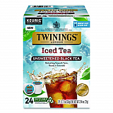 Iced Tea K-Cups, Unsweetened Black, 24/Box (TNA23048)