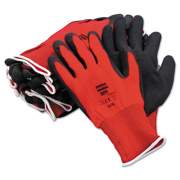 North Safety NorthFlex Red Foamed PVC Gloves, Red/Black, Size 10/XL, 12 Pairs (NF1110XL)