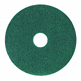 Heavy-Duty Scrubbing Floor Pads, 13" Diameter, Green, 5/Carton (4013GRE)