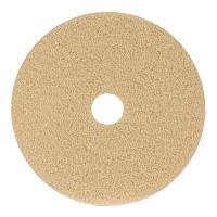 Burnishing Floor Pads, 27" Diameter, Tan, 5/Carton (4027ULT)