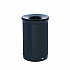ENHANCE Series Waste Receptacle, 33 gal, Metal, Jet Black Metallic (2172842)