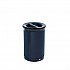 ENHANCE Series Waste Receptacle, Dual Top Hole, 23 gal, Metal, Jet Black Metallic (2172844)