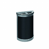ENHANCE Series Waste Receptacle, Dual Top Hole, 11.5 gal, Metal, Pearl Gray/Umbra Gray (2172846)