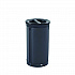 ENHANCE Series Waste Receptacle, Dual Top Hole, 33 gal, Metal, Jet Black Metallic (2172848)