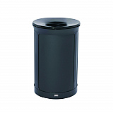 ENHANCE Series Waste Receptacle, 23 gal, Metal, Jet Black Metallic (2172850)