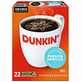 K-Cup Pods, French Vanilla, 22 Pods/Box (1268)