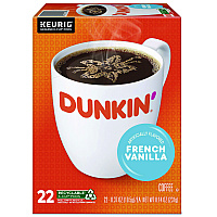 K-Cup Pods, French Vanilla, 22 Pods/Box (1268)
