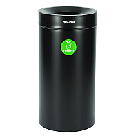 27 Gallon Black Stainless Steel Compost Can (47527BLKCO)