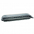 MealMaster Rib Container Base/Lid, 16.6 x 7.3 x 2.3, Black/Clear, Plastic, 80/Carton (YCNC167000DZ)