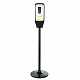 Automatic Foam Hand Sanitizer/Soap Dispenser with Floor Stand, 40 oz, 4.48 x 6 x 45, White (ALP430FS)