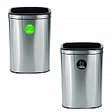 10.5 Gallon Compost and Trash Station, Brushed Stainless Steel (ALP47040LCOT)