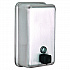 Vertical Manual Surface-Mounted Stainless Steel Liquid Soap Dispenser, 40 oz, 2.8 x 4.8 x 8.1, Brushed Stainless Steel (ALP423SSB)