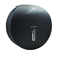 Plastic Single Roll Jumbo Toilet Paper Dispenser, 5.3 x 11.5 x 11.7, Gray (ALP450GRY)