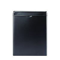 Stainless Steel Wall-Mounted Sanitary Napkin Receptacle, Black (ALP451SSBBLK)