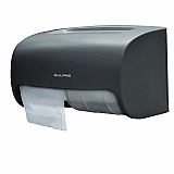 Side-by-Side Double Roll Toilet Tissue Dispenser, 6.3 x 6.3 x 10.3, Gray (ALP452GRY)