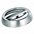 17 Gal Stainless Steel Swivel Trash Can Cover, 15.7 x 15.67 x 15.67, Silver (ALP47065LC)