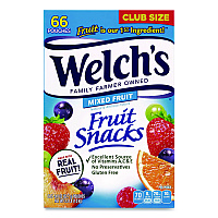 Fruit Snacks, Mixed Fruit, 0.8 oz Pouch, 66 Pouches/Box (20900320)