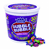 Bubble Gum Assorted Flavor Twist Tub, 300 Pieces/Tub, 1 Tub/Carton (22000223)