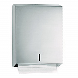 Vertical C-Fold/Multi-Fold Paper Towel Dispenser, 14.5 x 4 x 11.2, Brushed Stainless Steel (ALP480)