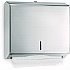 Horizontal C-Fold/Multi-Fold Paper Towel Dispenser, 10.2 x 4 x 11.2, Brushed Nickel (ALP481)