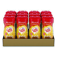 Non-Dairy Powdered Creamer, Hazelnut, 15 oz Canister, 12/Carton (12345CT)