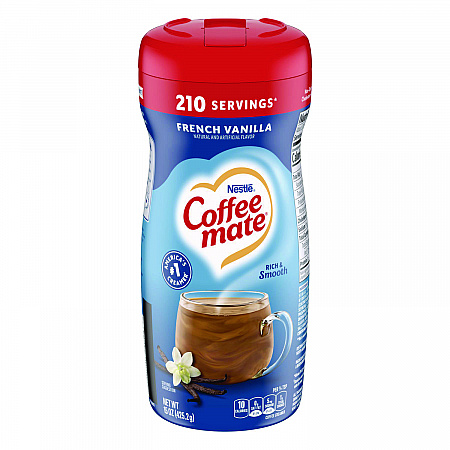 French Vanilla Powdered Creamer, 15 oz. Canister (35775)