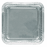 8" Square Cake Pan, 7.88 x 7.88 x 1.31, Silver, Aluminum, 500/Carton (404835500)