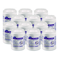 Oxivir TB Disinfectant Wipes, 7 x 6, White, 160/Canister, 12 Canisters/Carton (4599516)