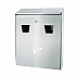 Wall-Mounted Safe Cigarette Disposal Station Outdoor Ashtray, Stainless Steel (ALP49001SS)