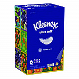 Ultra Soft Facial Tissue, 3-Ply, White, 120 Sheets/Box, 6 Boxes/Pack, 4 Packs/Carton (54317)
