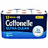 Ultra CleanCare Toilet Paper, Strong Bath Tissue, Septic Safe, 1-Ply, White, 284 Sheets/Roll, 12 Rolls/Pack, 4 Packs/Carton (55480)