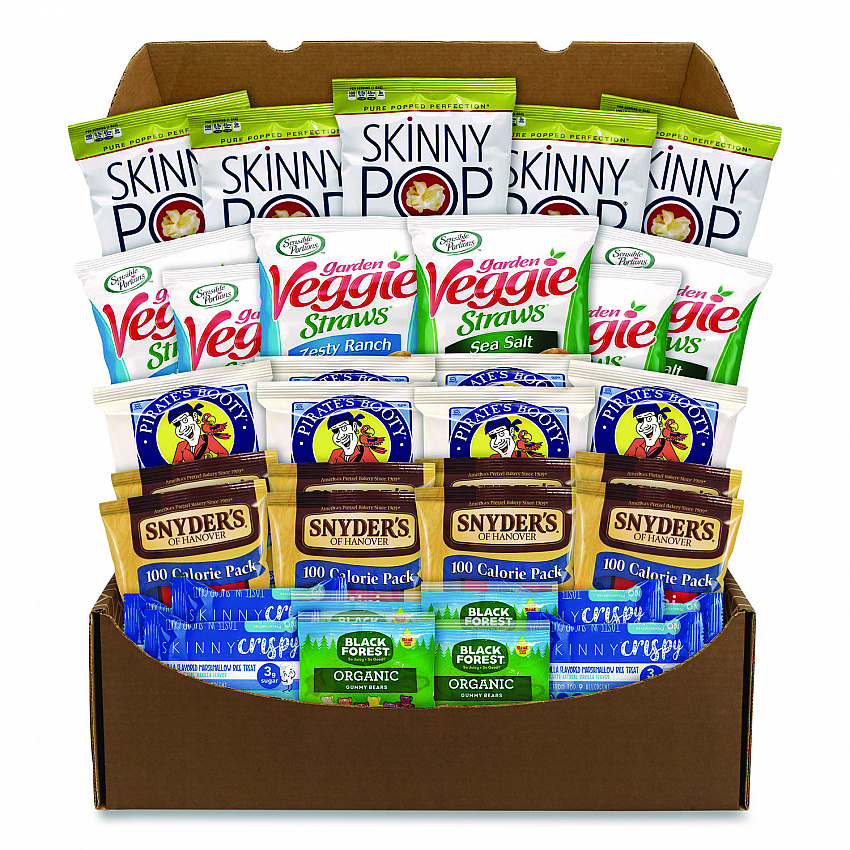 Healthy Snack Box, 37 Assorted Snacks/Box (700S0005)