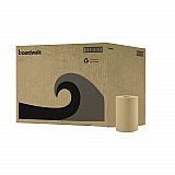 Hardwound Paper Towels, 1-Ply, 8" x 350 ft, Natural, 12 Rolls/Carton (6252)