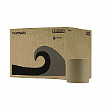 Hardwound Paper Towels, Nonperforated, 1-Ply, 8" x 800 ft, Natural, 6 Rolls/Carton (6256)
