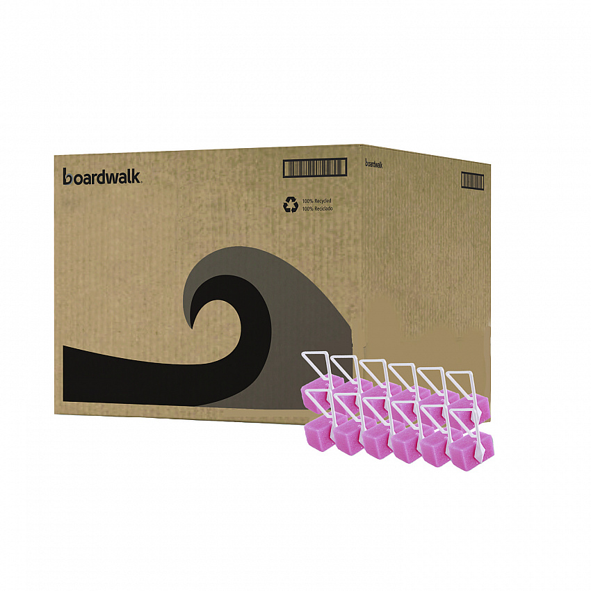 Para Toilet Bowl Deodorizer Block, Cherry Scent, Pink, 4 oz, 12/Box (B04BX)