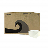 JRT Jumbo Roll Bathroom Tissue, Septic Safe, 2-Ply, 3.3" x 1,000 ft, White, 12 Rolls/Carton (6100B)