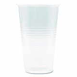 Translucent Plastic Cold Cups, 20 oz, Clear, 50/Pack (TRANSCUP20PK)