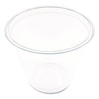 Clear Plastic PET Cups, 9 oz, 50/Pack (PET9SPK)