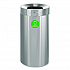 27 Gallon Stainless Steel Compost Can, Brushed Stainless Steel (ALP47527CO)