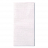 Dinner Napkins, 17 x 17, White, 1/8 Fold, 300/Carton (120072)